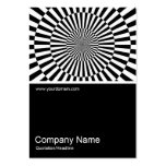 Half&Half Photo 0134 - Op Art 01 Business Card Templates