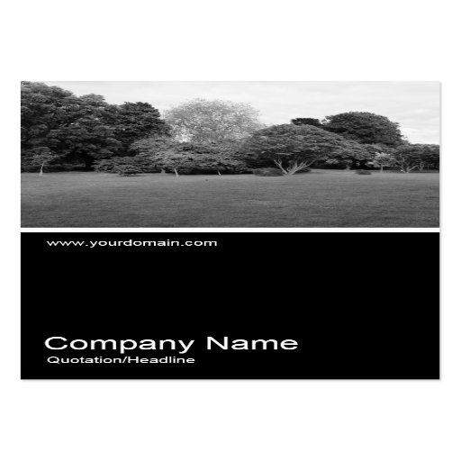 Half&Half Photo 0345- Park Landscape Business Card