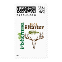 Half Hunter Half Fisherman postage