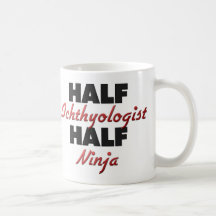 Half Ichthyologist Half Ninja Mug