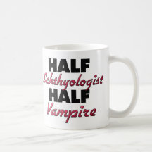 Half Ichthyologist Half Vampire Coffee Mug