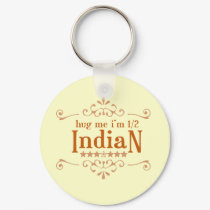 Half Indian keychains by smallhandsdesigns Half Indian keychains