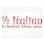 Half Italian Is Better Than None Invitations