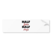 Half Jake Half Ninja Bumper Sticker