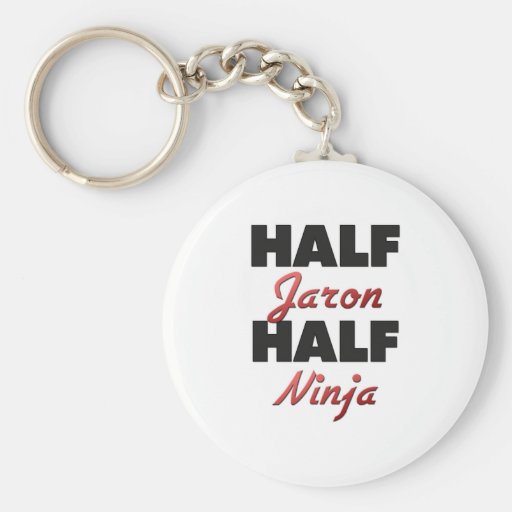 Half Jaron Half Ninja Key Chains