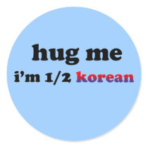 Half Korean Stickers