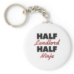 Half Landlord Half Ninja keychains