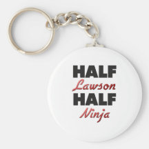 Half Lawson Half Ninja Key Chains