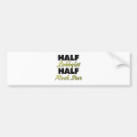 Half Lobbyist Half Rock Star Bumper Stickers