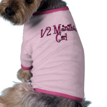 Half Marathon Girl pet clothing