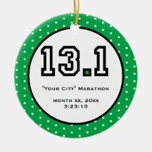 Half Marathon Ornament