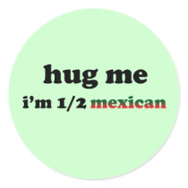 Half Mexican stickers