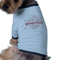 Half Mongolian pet clothing by smallhandsdesigns Half Mongolian pet clothing
