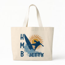 Half Moon Bay Jetty Tote Bags