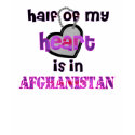 HALF MY HEART AFGHANISTAN t-shirts