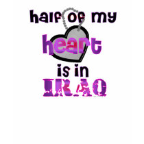 HALF MY HEART IRAQ t-shirts