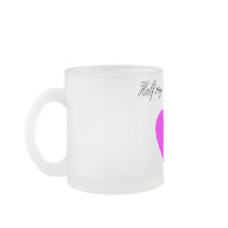 Half My Heart Is Deployed Pink Mug