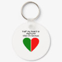 Half My Heart Is Deployed This Christmas keychains by TeeZazzle Half My Heart Is Deployed This Christmas keychains