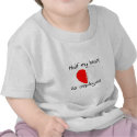 Half My Heart Is Deployed t-shirts