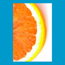 Half of an Orange Slice posters