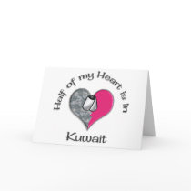 Half of my heart Kuwait Card