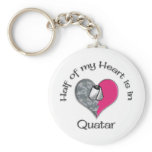 Half of my heart Quatar Key Chains