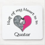 Half of my heart Quatar mousepads