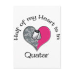 Half of my heart Quatar Post Cards