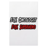 Half Oncologist Half Superhero Personalized Stationery