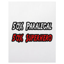 Half Paralegal Half Superhero letterhead