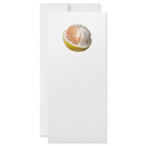 Half peeled pomelo full color rack card