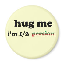 Half Persian Refrigerator Magnets