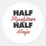 Half Pipefitter Half Ninja Sticker Half Pipefitter Half Ninja Sticker