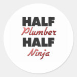Half Plumber Half Ninja Sticker