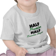 Half Premier Half Zombie Slayer T Shirts