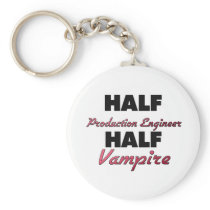 Half Production Engineer Half Vampire Key Chain