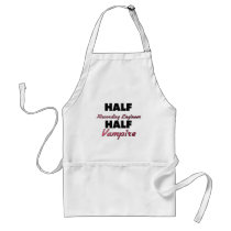 Half Recording Engineer Half Vampire Aprons