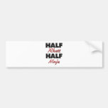 Half Rhett Half Ninja Bumper Sticker