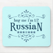 Half Russian mousepads