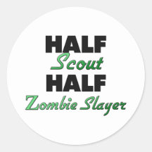 Zombie Stickers on Girl Scout Stickers  Girl Scout Sticker Designs