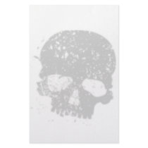 Half Skull stationery by note_this Half Skull stationery