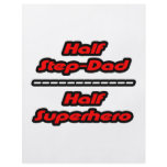 Half Step-Dad Half Superhero Custom Flyer
