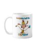 Half the CALFfeine Coffee Mugs