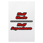 Half Uncle Half Superhero Custom Stationery