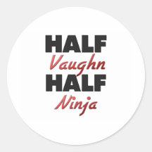 Half Vaughn Half Ninja Sticker