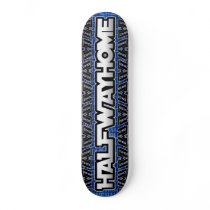 Half Way Home Deep Blue skateboards by HALFWAYHOME Half Way Home Deep Blue skateboards