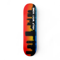 Half Way Home Skyline Deck skateboards by thetick118 Half Way Home Skyline Deck skateboards