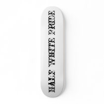 Half White Pride skateboards by hollywoodgirl1 Half White Pride skateboards