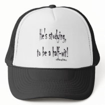 half-wit hats by UBLAUGHING half-wit hats