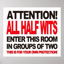 Half Wits Print
